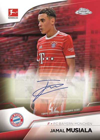 2022/23 Topps Chrome Bundesliga Soccer Hobby Box