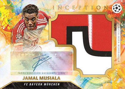 2023/24 Topps UEFA Club Competitions Inception Soccer Hobby Box