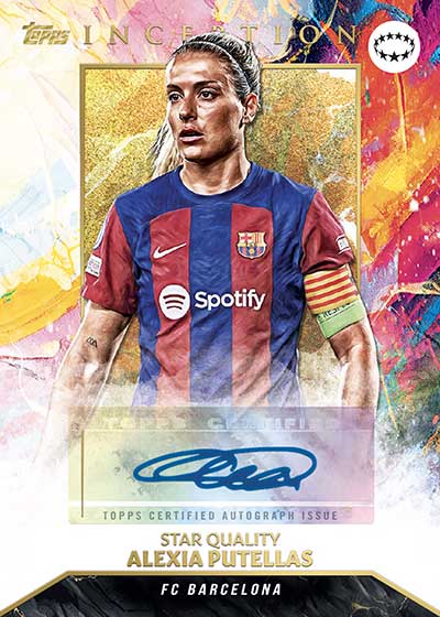 2023/24 Topps UEFA Club Competitions Inception Soccer Hobby Box