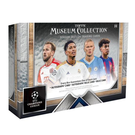 2023/24 Topps UEFA Club Competitions Museum Collection Soccer Hobby Box